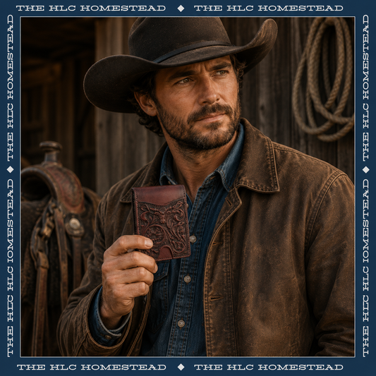 Men's Tooled Wallet