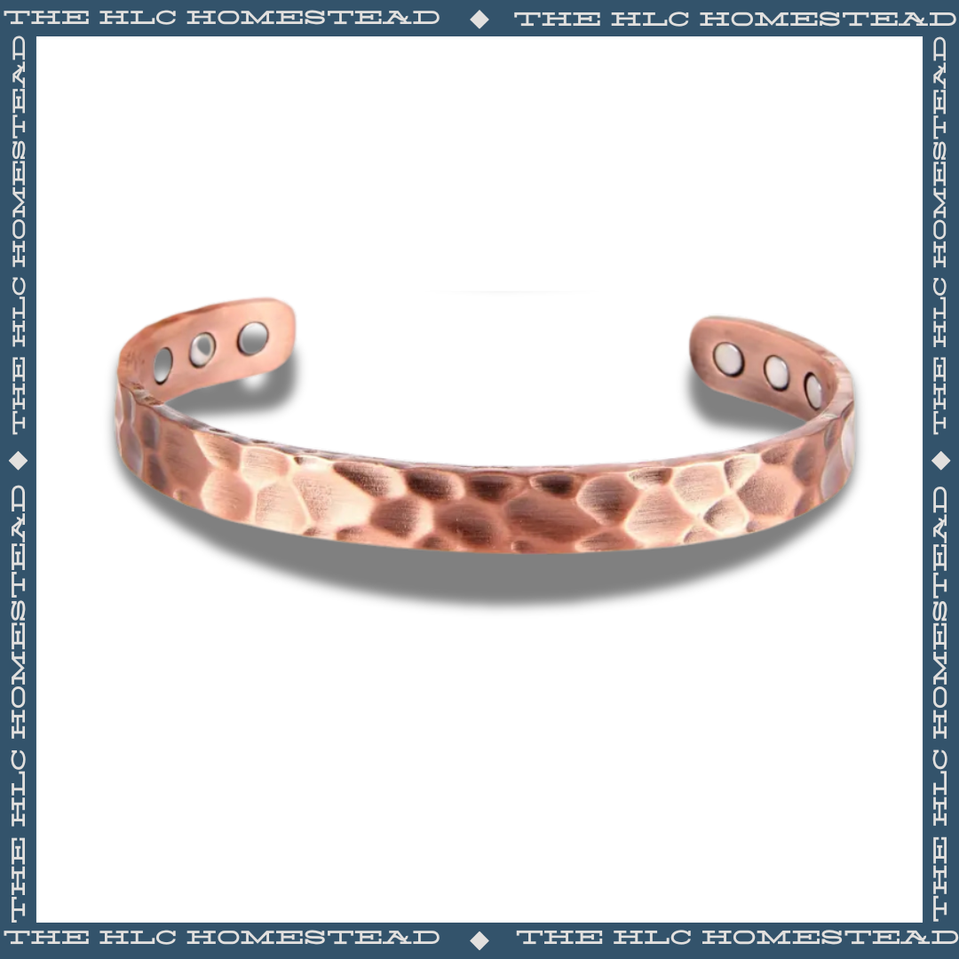 Hammered Copper Cuff Bracelet