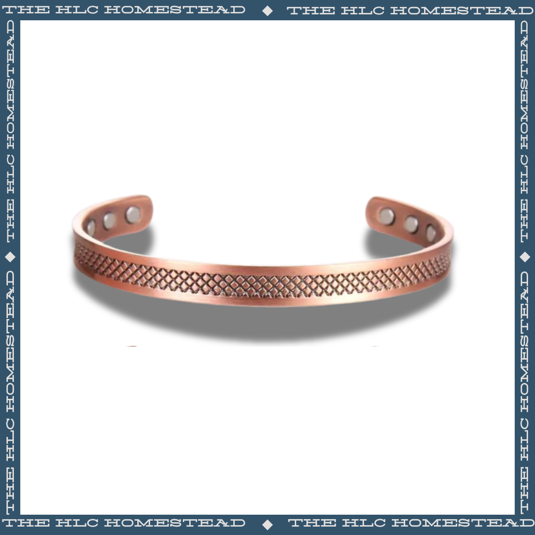 Geometric Copper Cuff Bracelet
