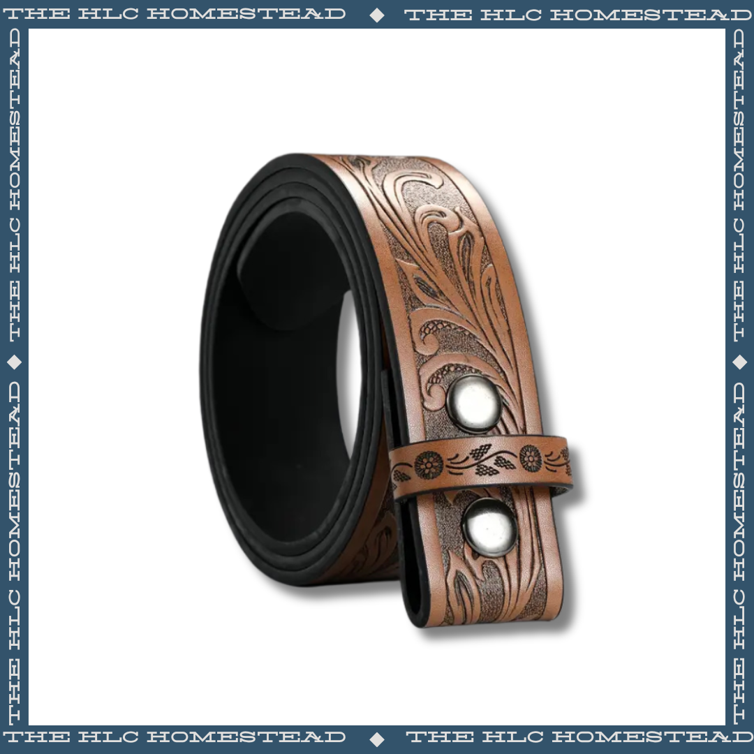 Leather Belts - NO Buckle