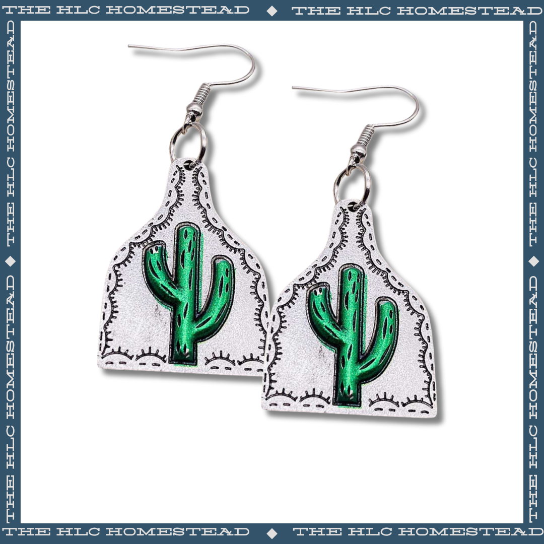 Cactus Cowgirl Earings