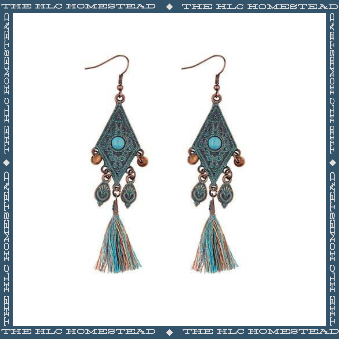 Desert Dancer Tassel Earrings