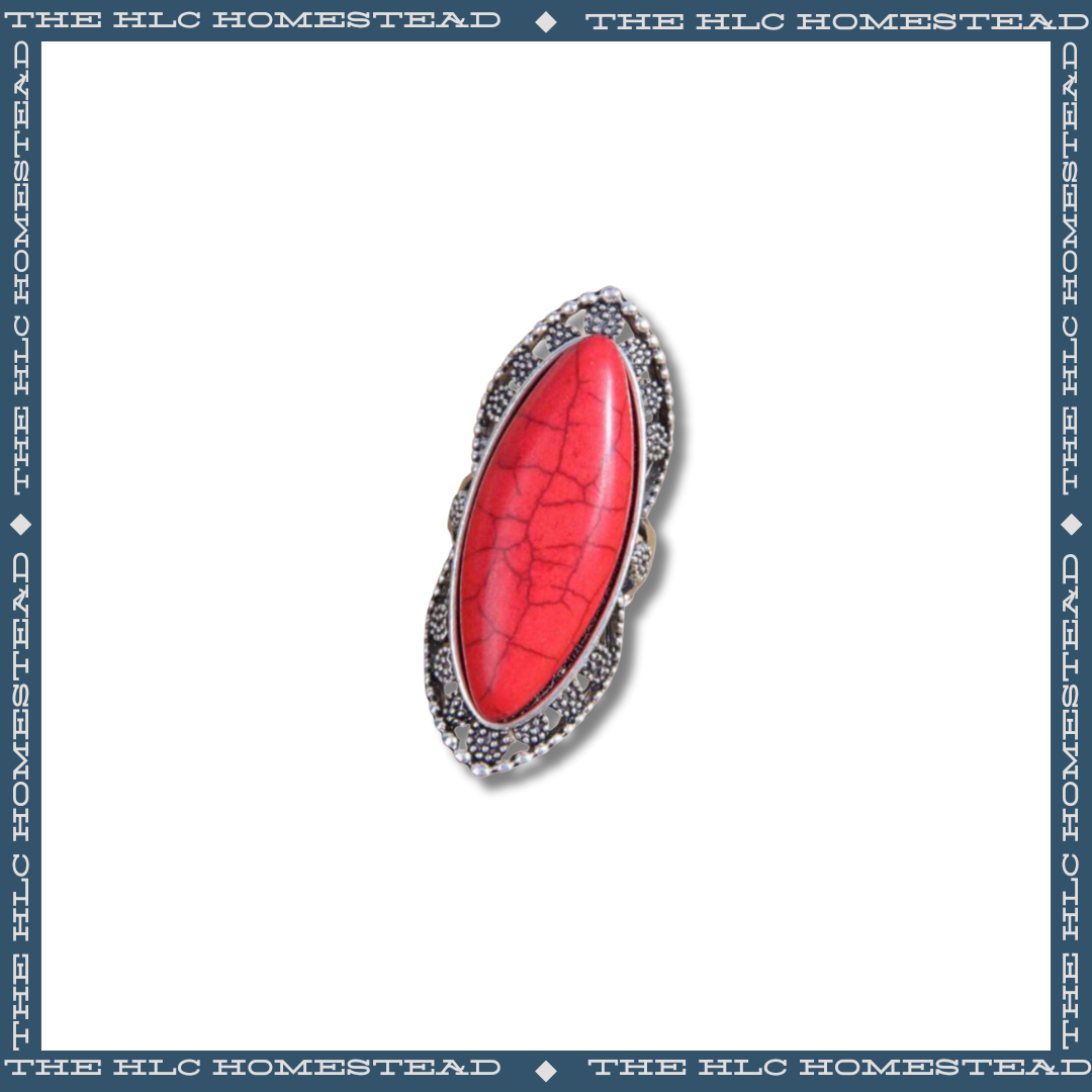 Filigree Oval Ring