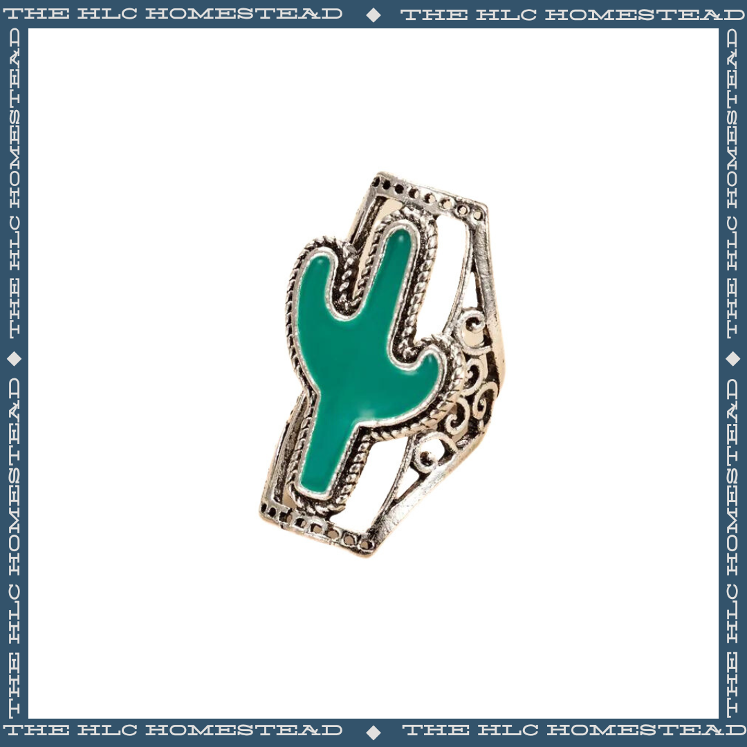 Cactus Statement Ring