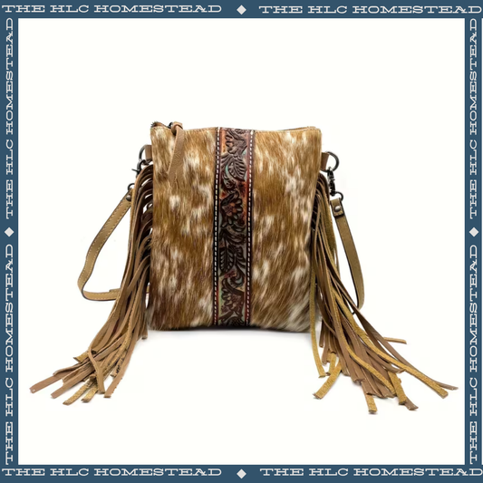 The Wild West Hide & Fringe Crossbody