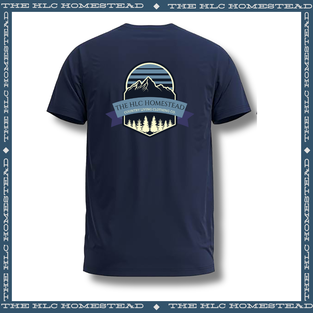 Country Living Logo T-shirt - Blue