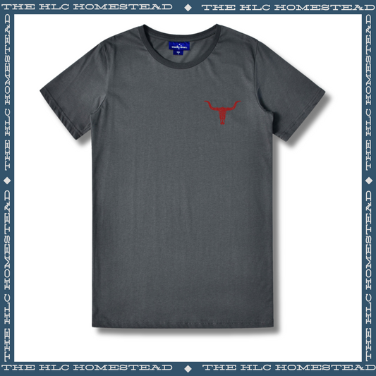 Red Longhorn Logo T-shirt