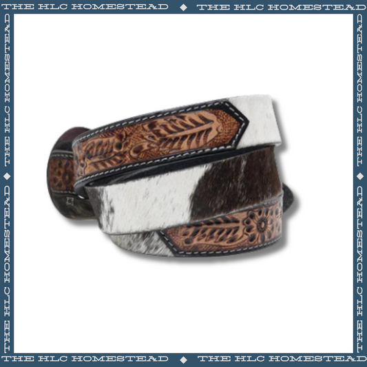 Rustic Prairie Leather Belt