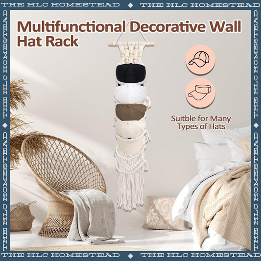 Macrame Trucker Cap Hanger