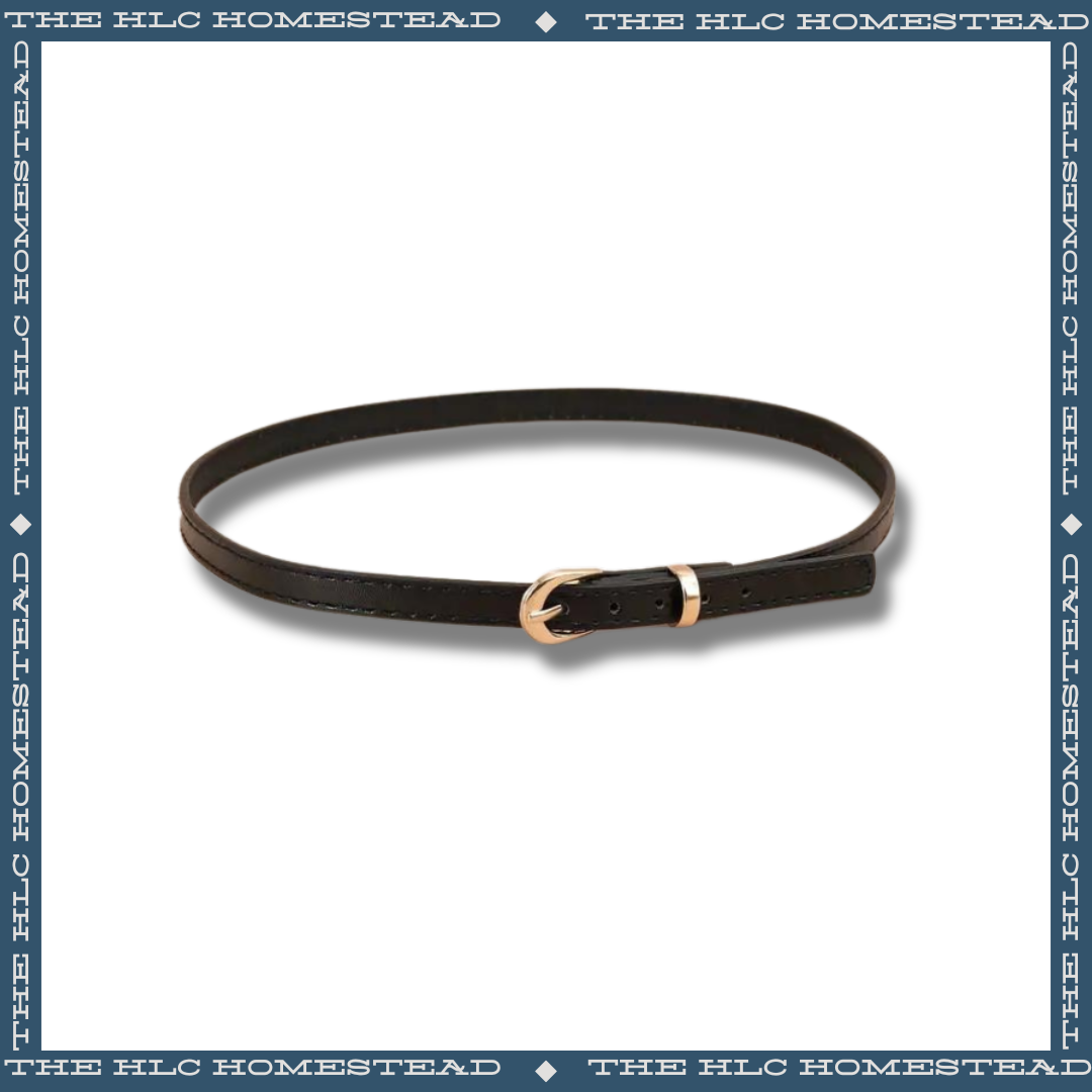 Equestrian Elegance Leather Hat Band