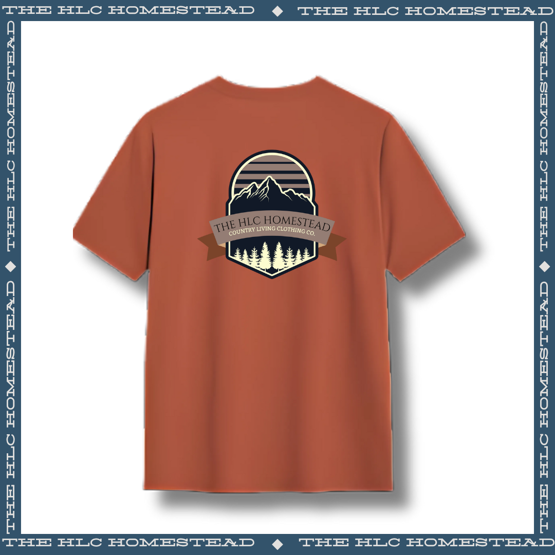 Country Living Logo T-shirt - Brown