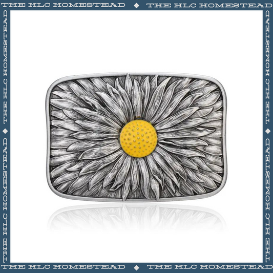 Sunflower Belt Buckle