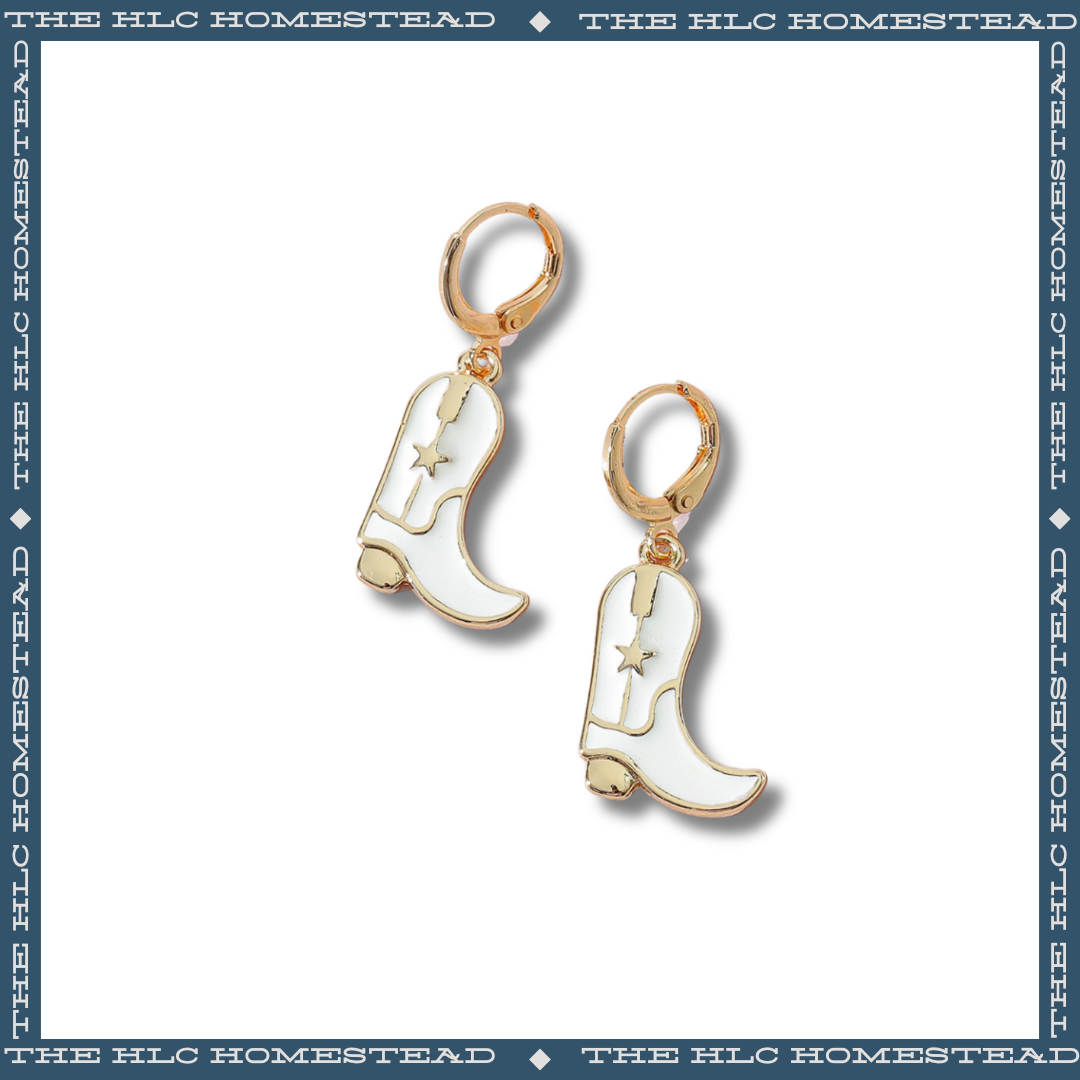 Lonestar Boot Earrings