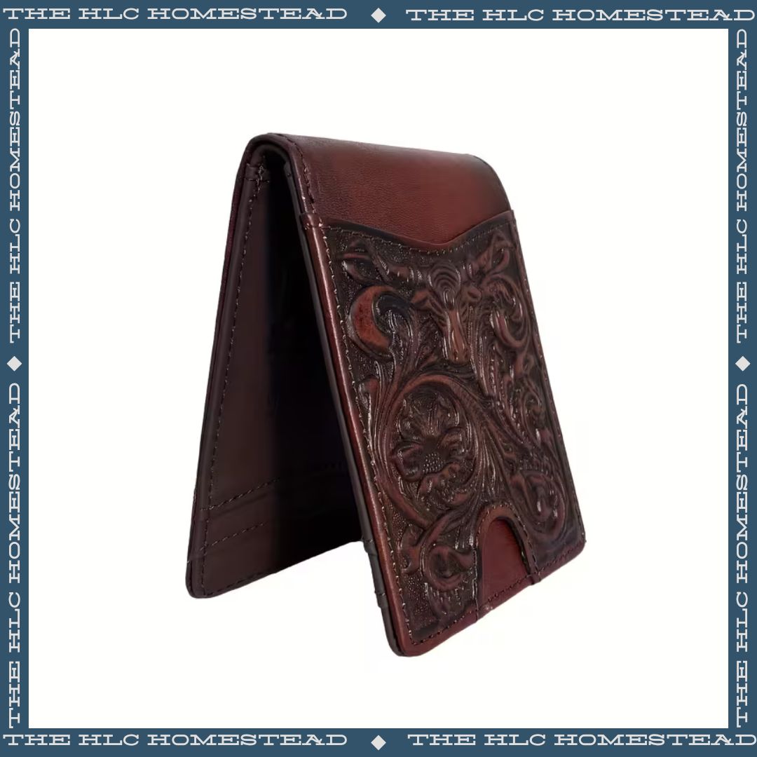Men's Tooled Wallet