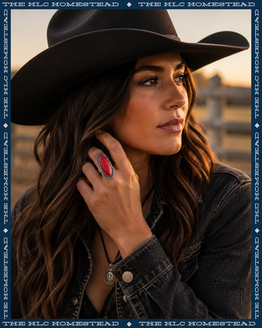 Filigree Oval Ring