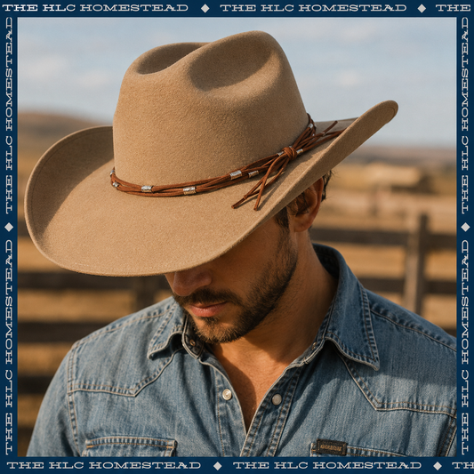 Trailblazer Leather Hatband