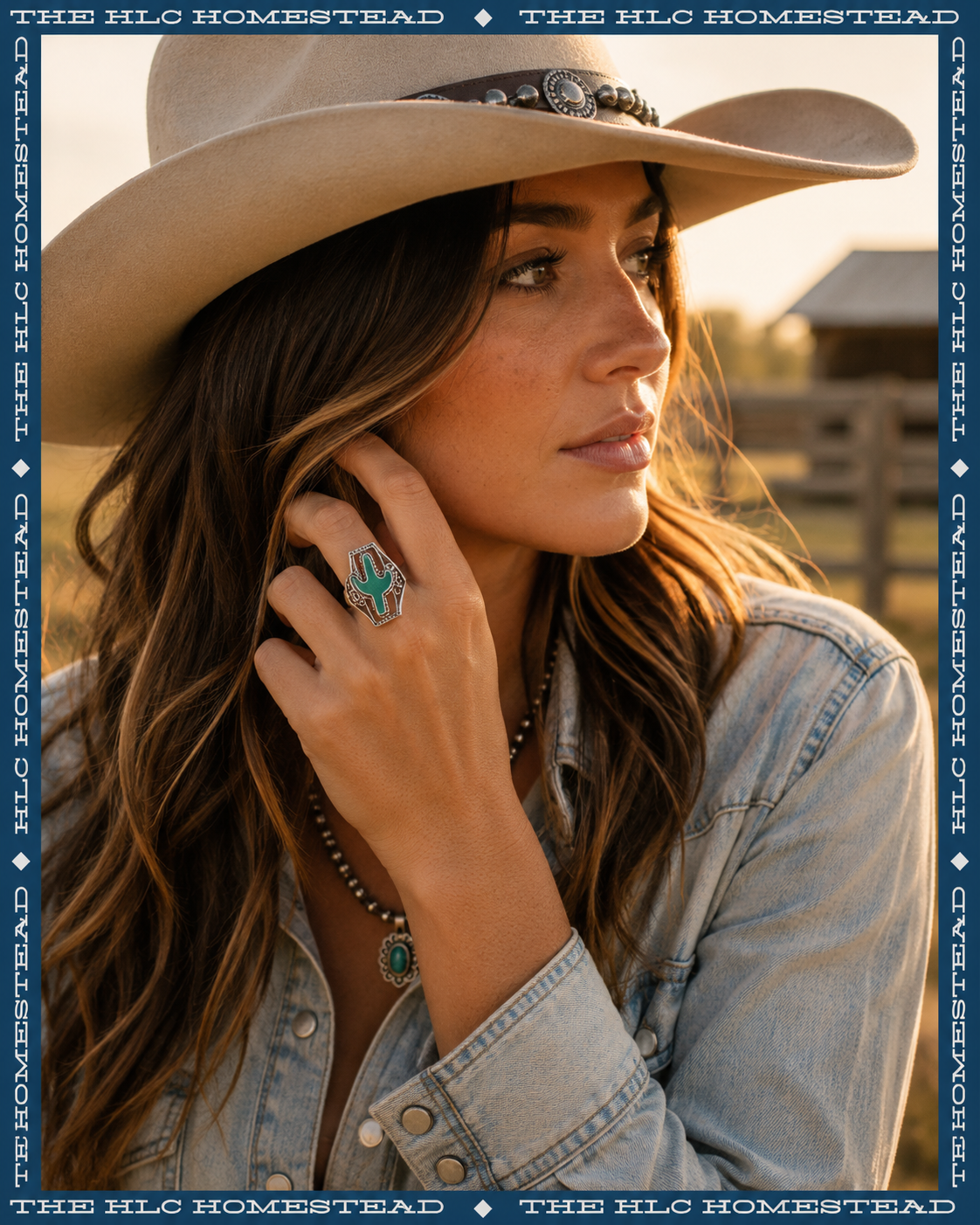 Cactus Statement Ring