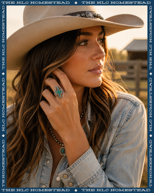 Cactus Statement Ring