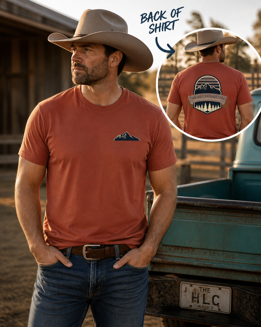 Country Living Logo T-shirt - Brown
