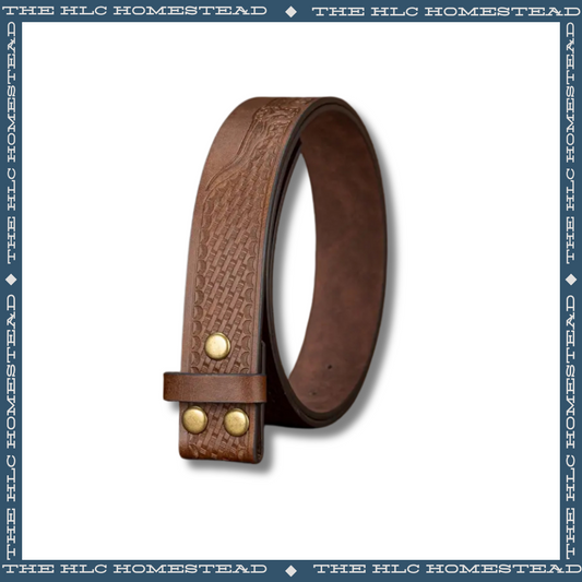 Leather Belts - NO Buckle