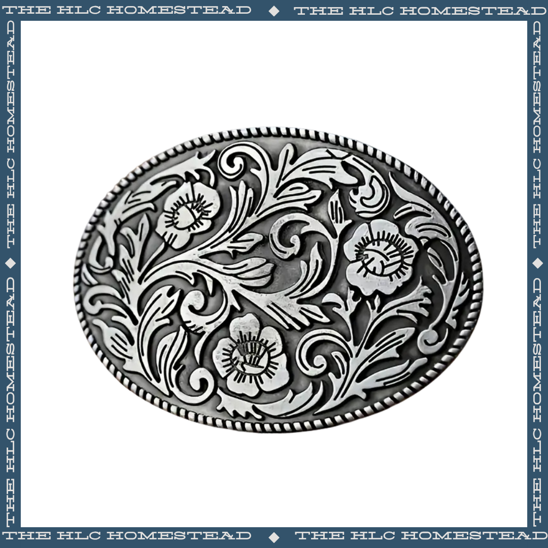 Wildlflower Western Buckle