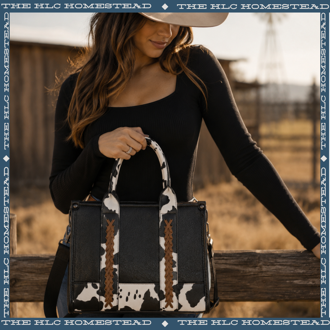 Cowgirl Hideaway Tote