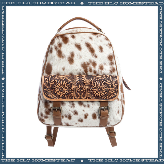 Leather And Hide Back Pack