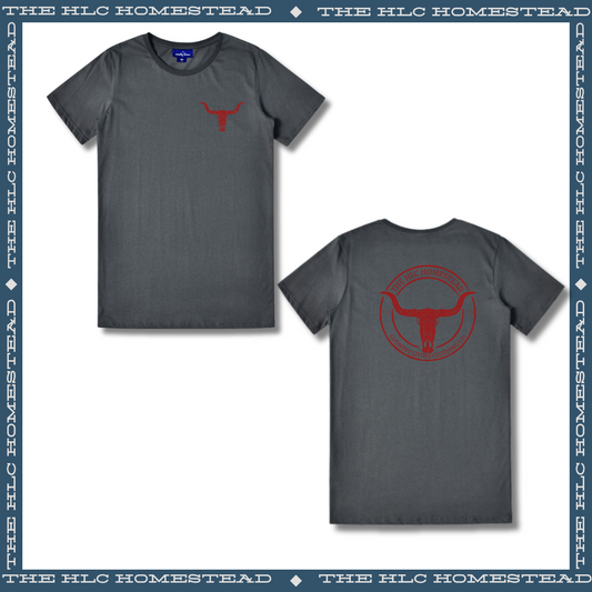 Red Longhorn Logo T-shirt