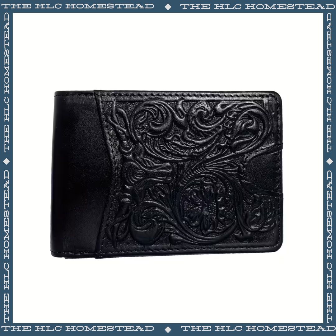 Men's Tooled Wallet