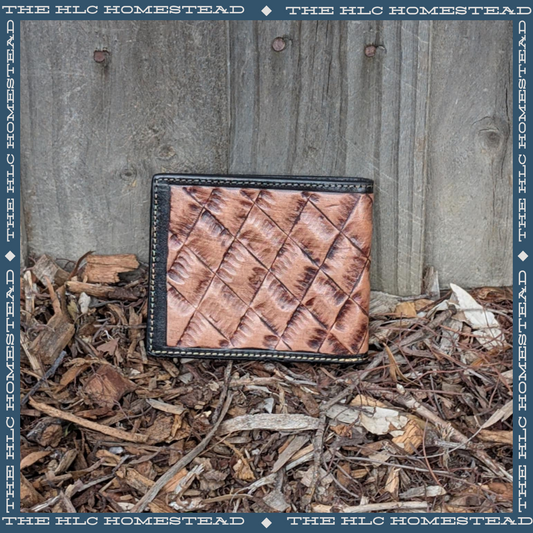 Men's Tooled Wallet