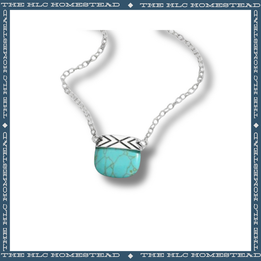 Aztec Stone Necklace