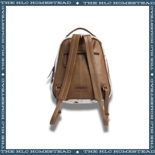 Leather And Hide Back Pack