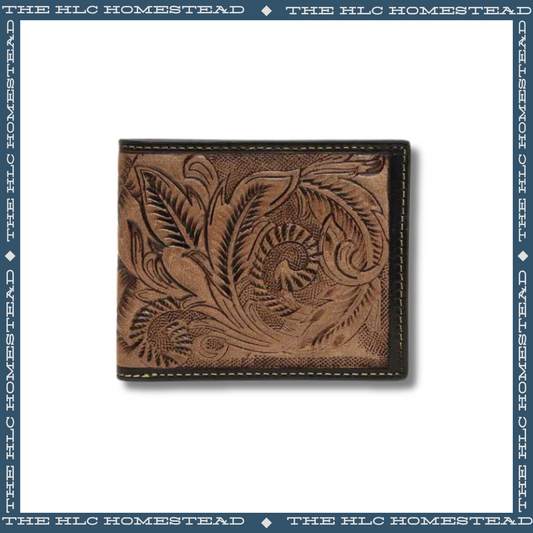 Men's Tooled Wallet