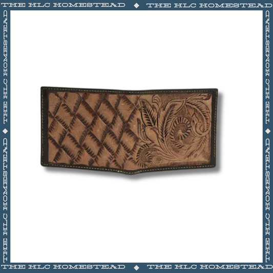 Men's Tooled Wallet