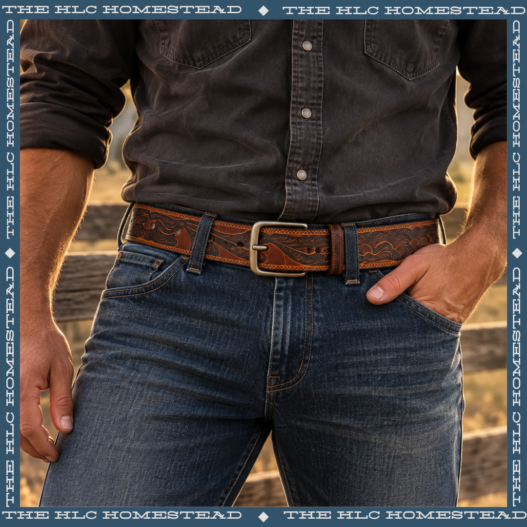 Leather Belts - NO Buckle