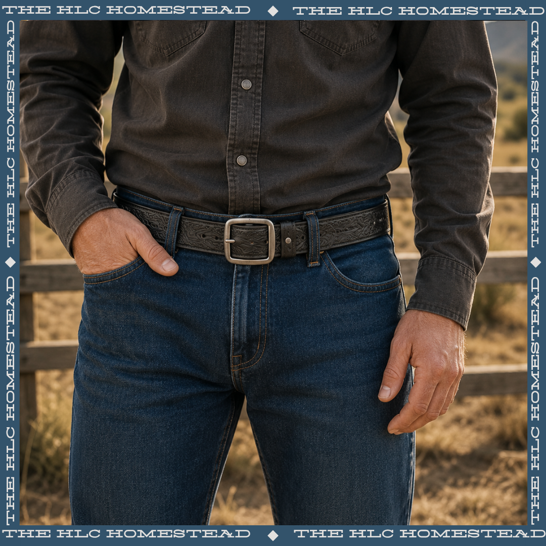 Leather Belts - NO Buckle