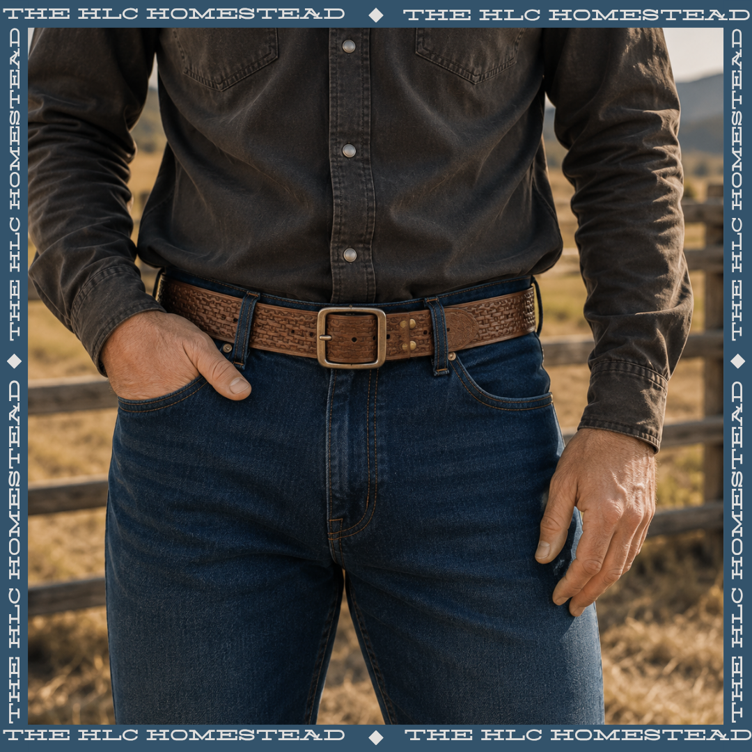 Leather Belts - NO Buckle