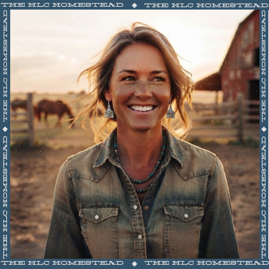 Paisley Turquoise Cow Tag Earrings