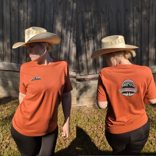 Country Living Logo T-shirt - Brown