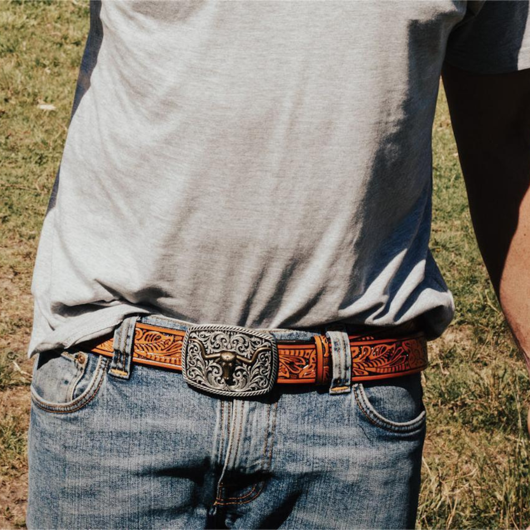 Brass Long Horn Buckle
