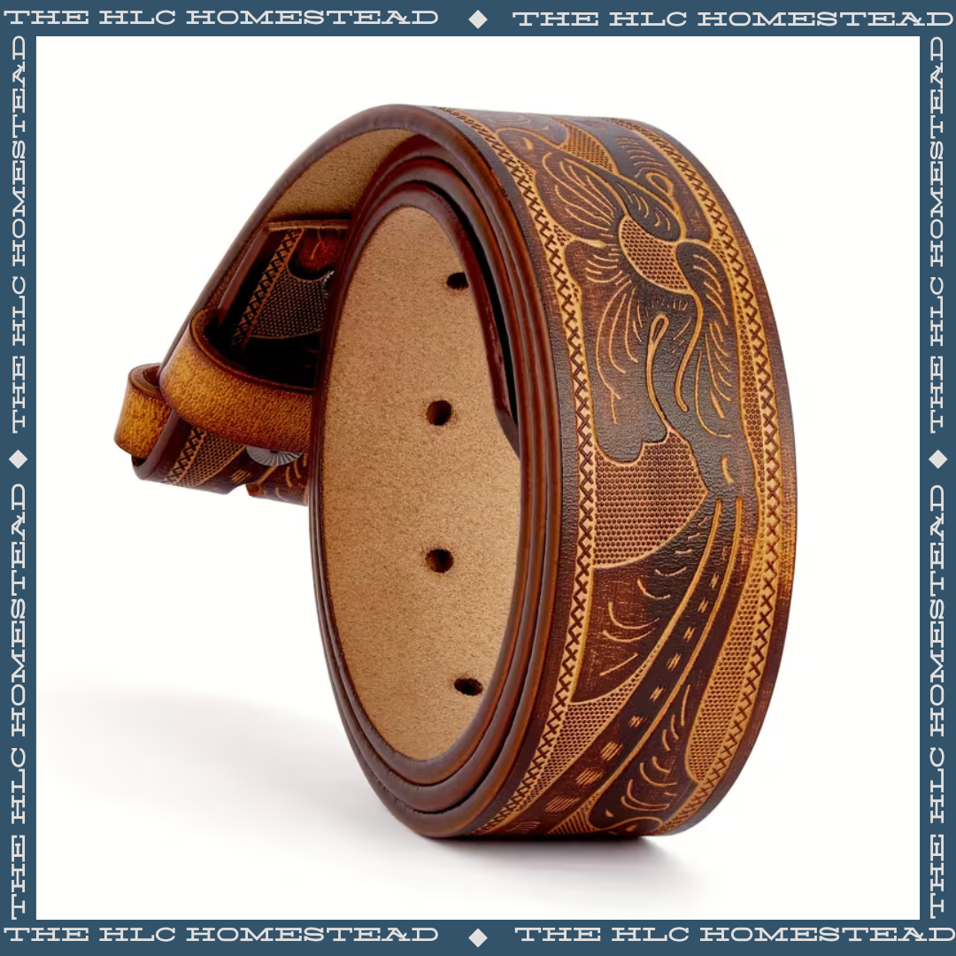 Leather Belts - NO Buckle