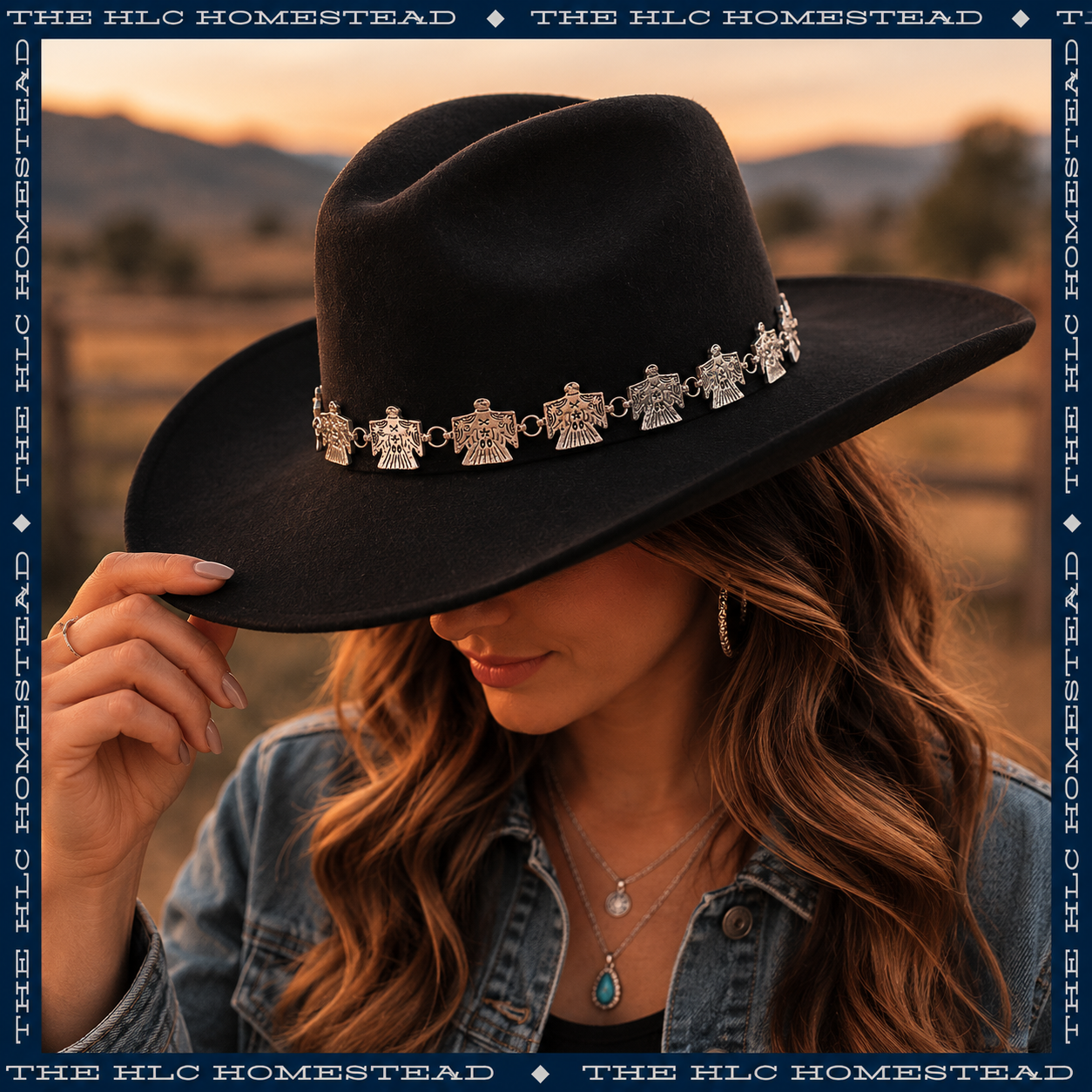 Freebird Chain Hat Band