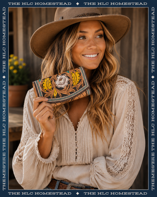 Sunset Bloom Wallet
