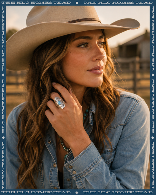 Sacred Sky Turquoise Ring